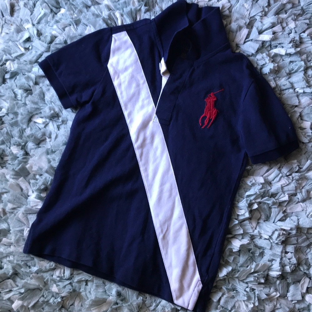 Boy’s navy Polo shirt